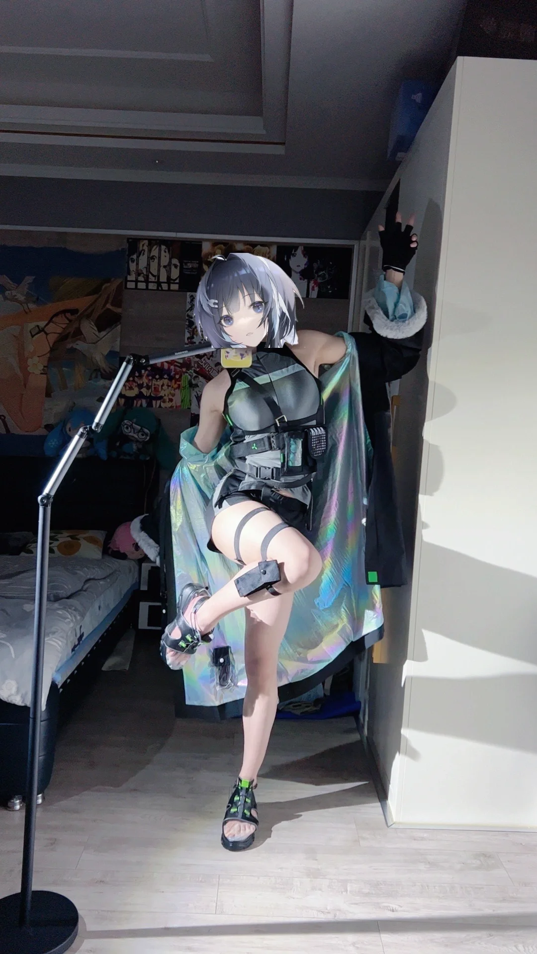 アークナイツ, コスプレ試着, ラ・プルマ コスプレ, タクティカルコーデ, 二次元ファッション - 1枚目