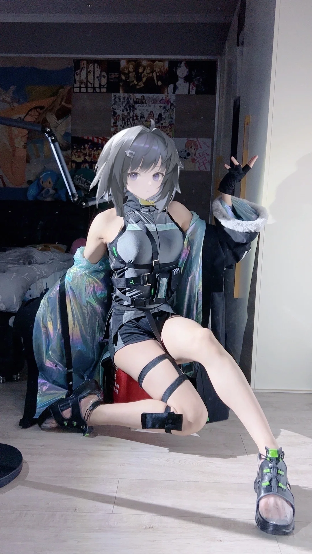 アークナイツ, コスプレ試着, ラ・プルマ コスプレ, タクティカルコーデ, 二次元ファッション - 3枚目