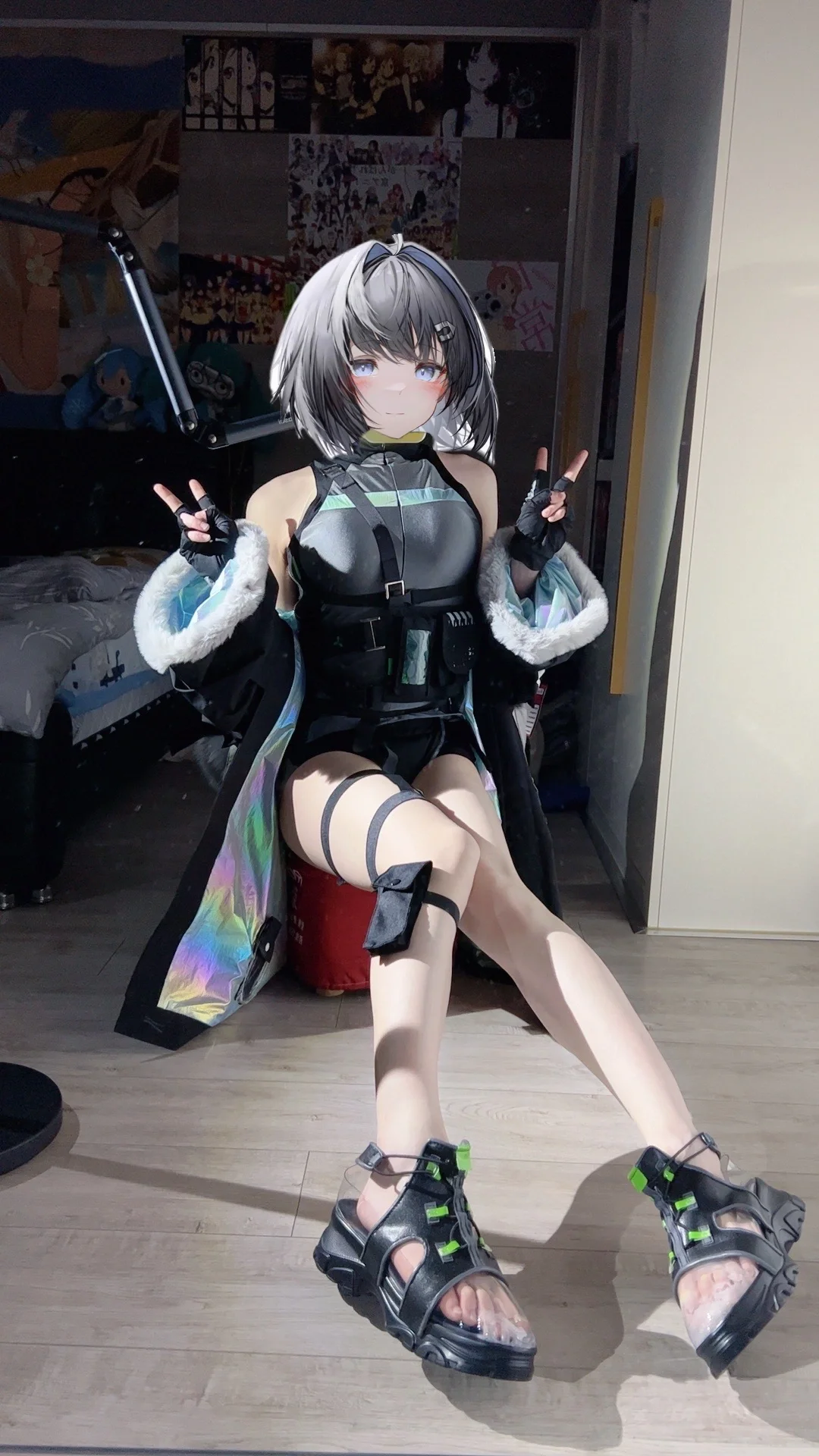 アークナイツ, コスプレ試着, ラ・プルマ コスプレ, タクティカルコーデ, 二次元ファッション