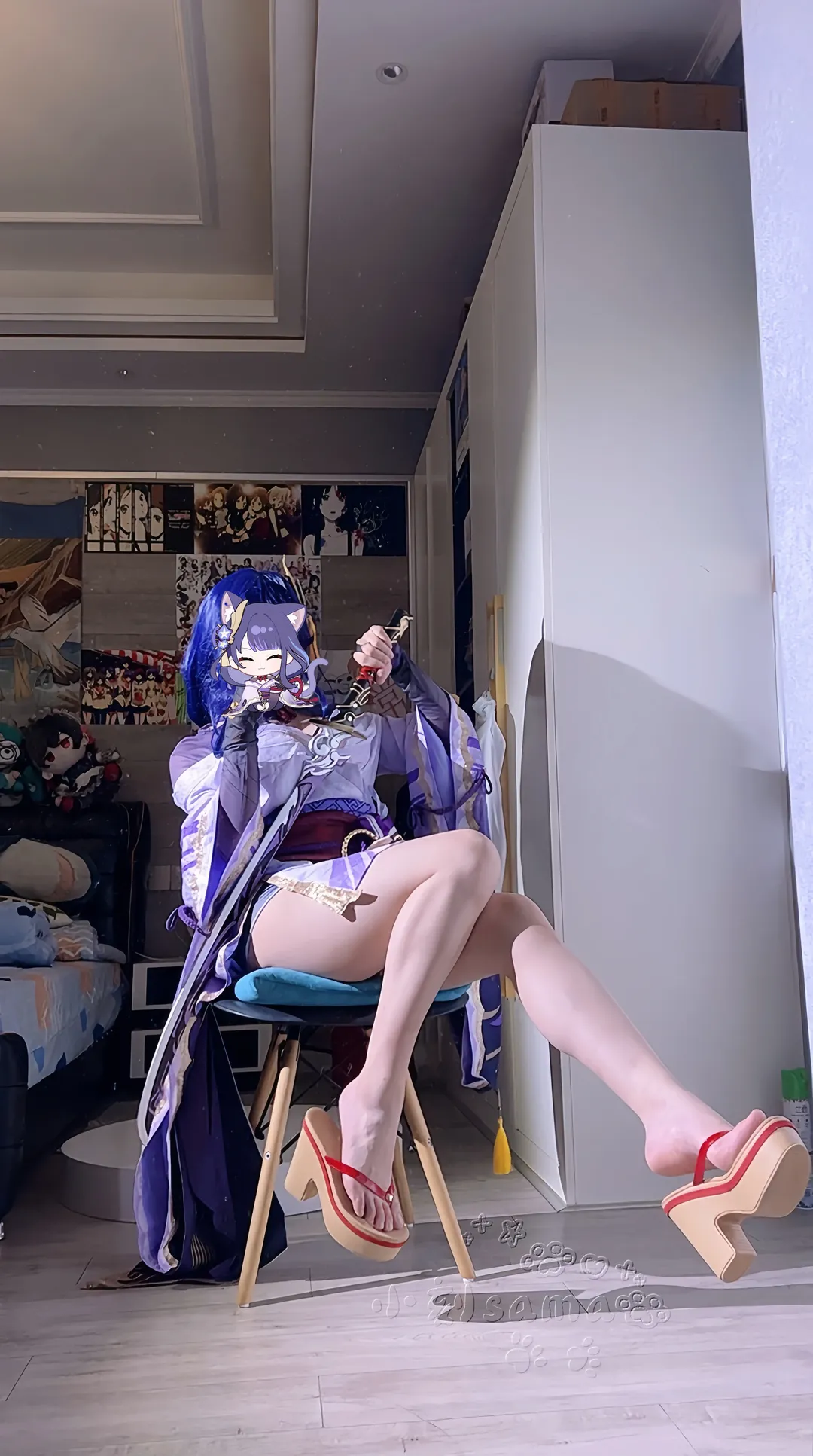 原神, 二次元コスプレ, コスプレコーディネート, 雷電将軍コスプレ, 和風・古風コスプレ - 1枚目