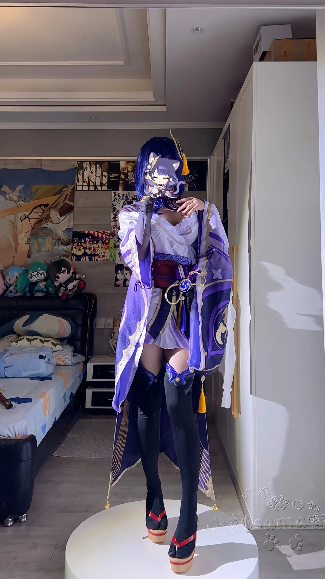 原神, 二次元コスプレ, コスプレコーディネート, 雷電将軍コスプレ, 和風・古風コスプレ - 2枚目