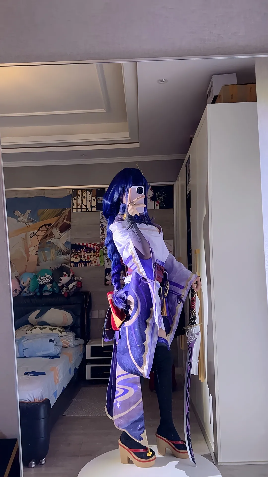 原神, 二次元コスプレ, コスプレコーディネート, 雷電将軍コスプレ, 和風・古風コスプレ - 4枚目