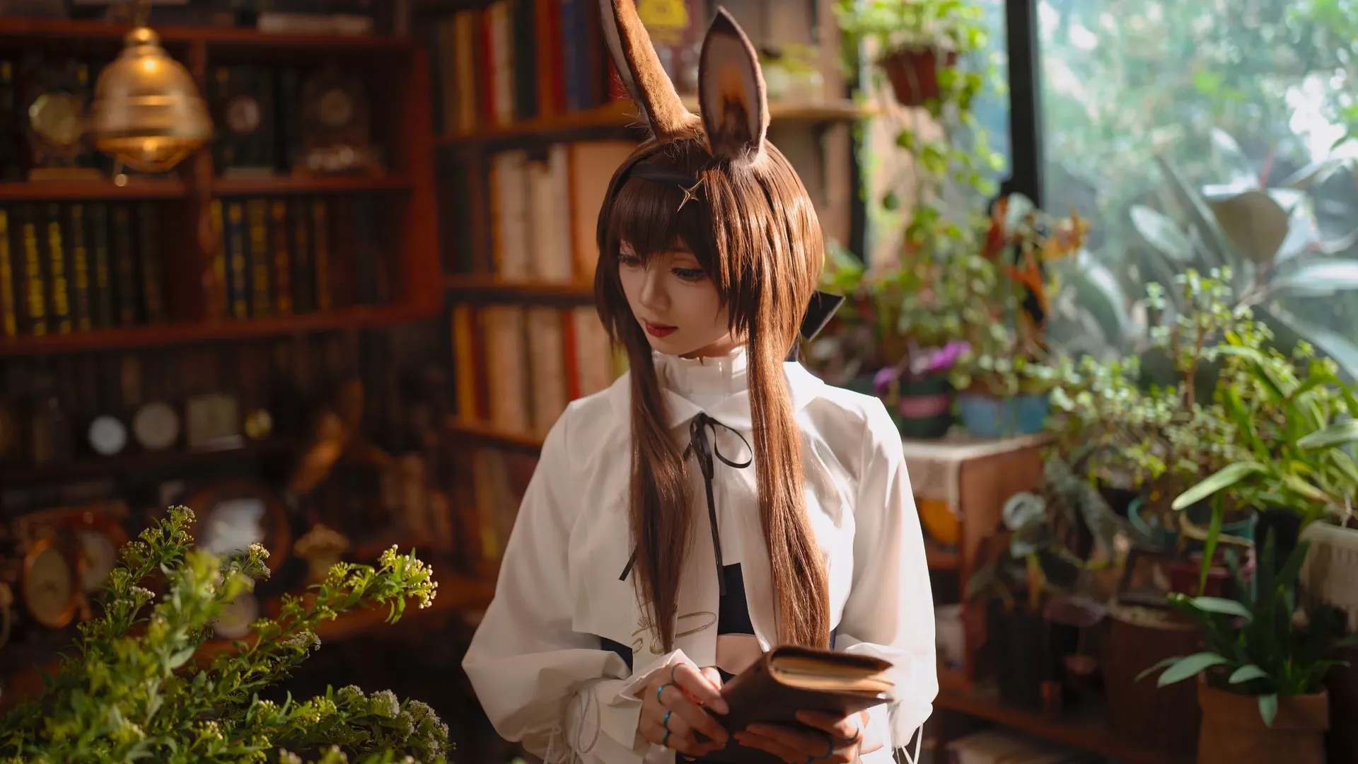 二次元摄影, 明日方舟, 阿米娅cos, cosplay正片, 罗德岛 - 第1张