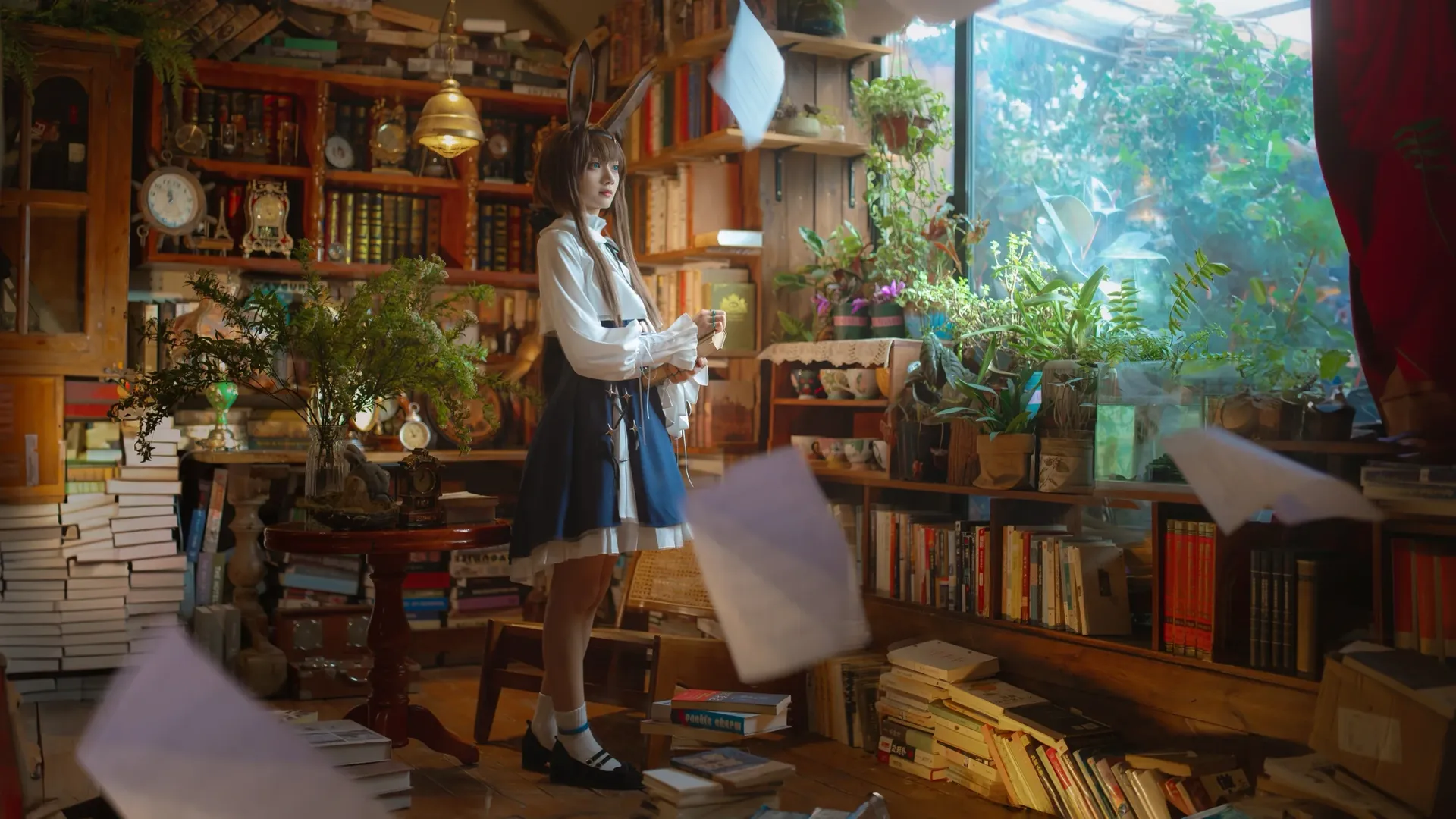 二次元摄影, 明日方舟, 阿米娅cos, cosplay正片, 罗德岛 - 第2张