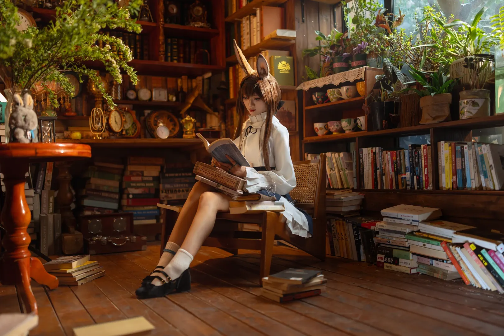 二次元摄影, 明日方舟, 阿米娅cos, cosplay正片, 罗德岛 - 第4张