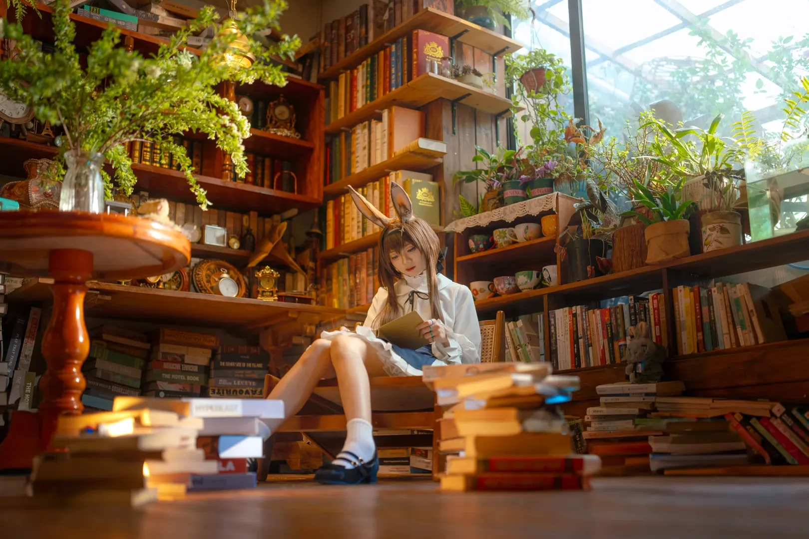 二次元摄影, 明日方舟, 阿米娅cos, cosplay正片, 罗德岛 - 第5张
