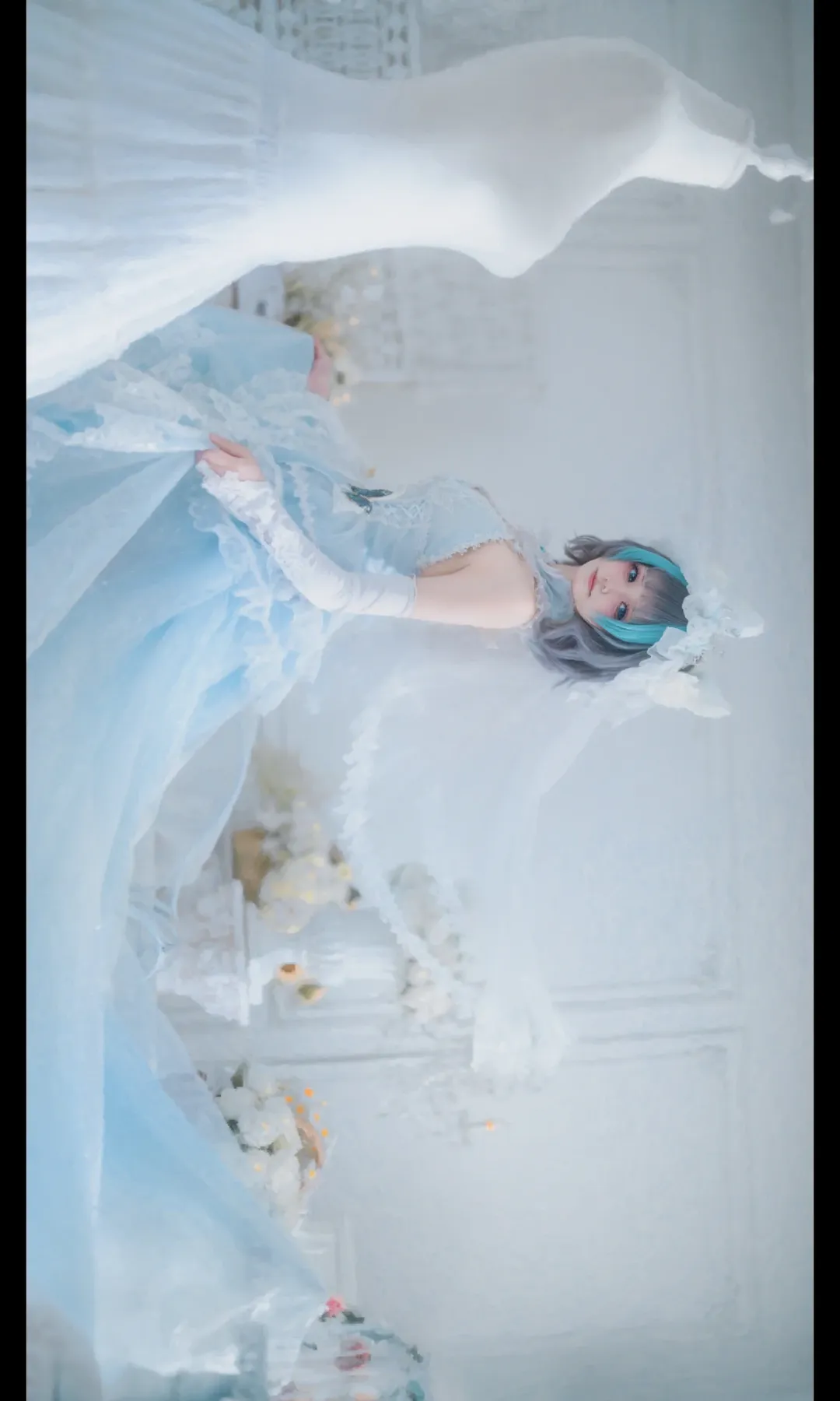 二次元少女, 碧蓝航线, cosplay正片, 白丝穿搭, 柴郡猫cos - 第2张