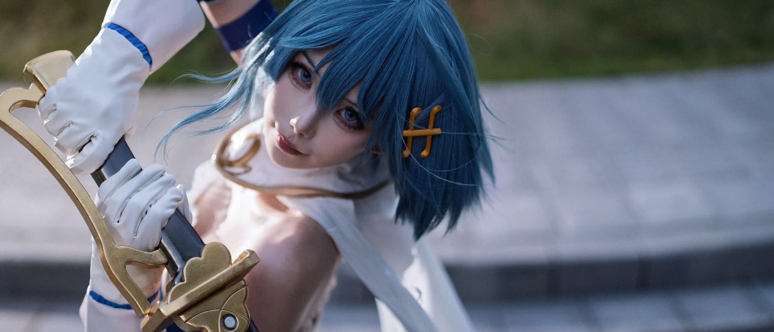 二次元摄影, 萤火虫漫展, 魔法少女小圆, 沙耶香cos, cosplay外拍 - 第2张