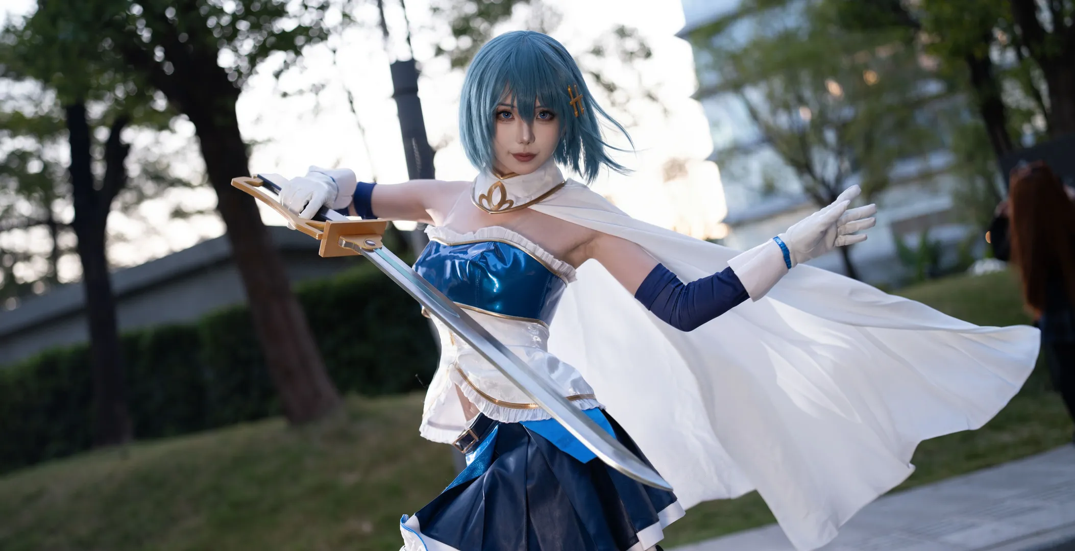 二次元摄影, 萤火虫漫展, 魔法少女小圆, 沙耶香cos, cosplay外拍 - 第3张