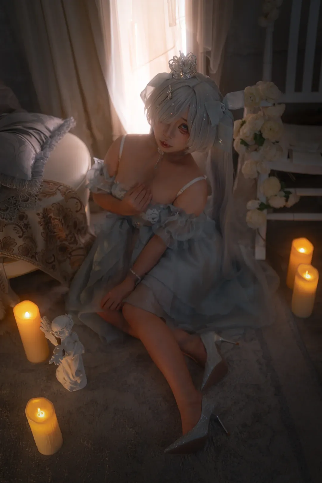角色扮演, cosplay, 二次元摄影, 灰姑娘cos, nikke胜利女神