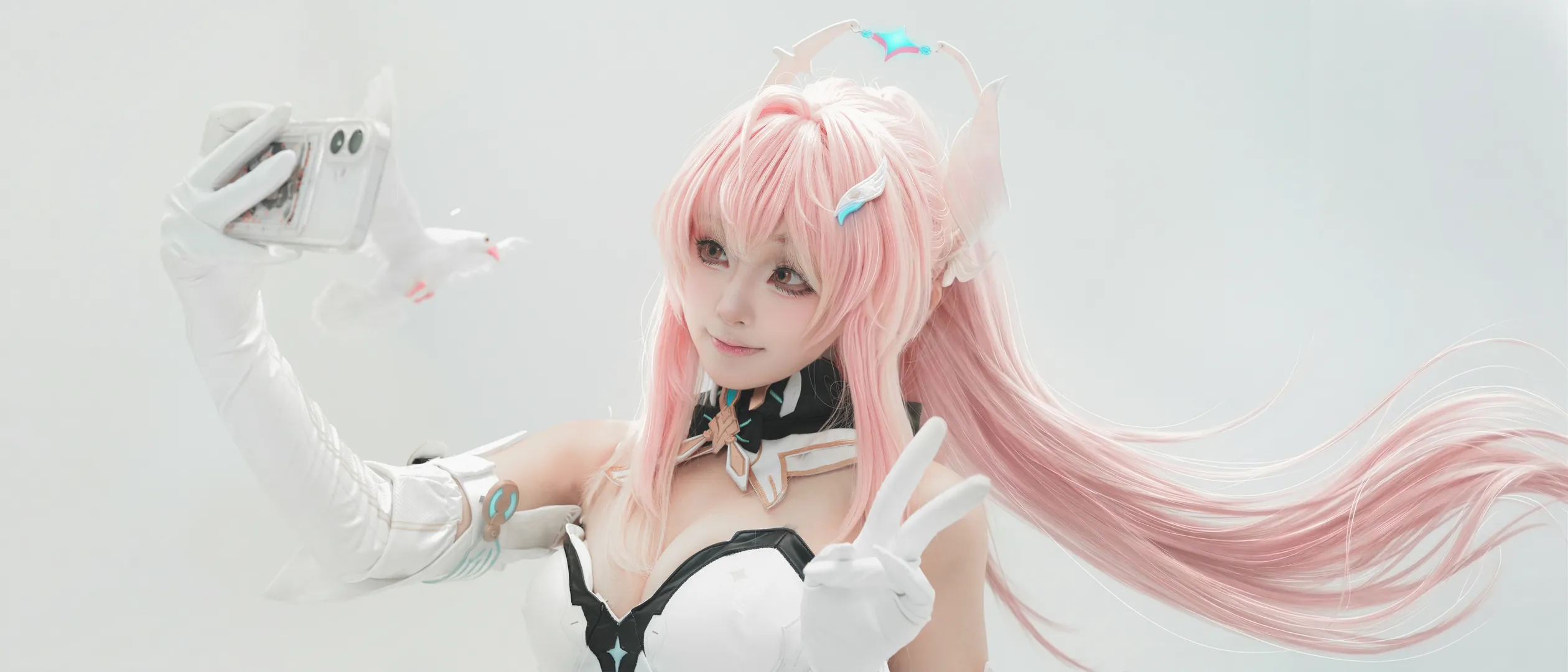 ロールプレイ, 鳴潮, 白ホリ撮影, 二次元撮影, エイメス コスプレ