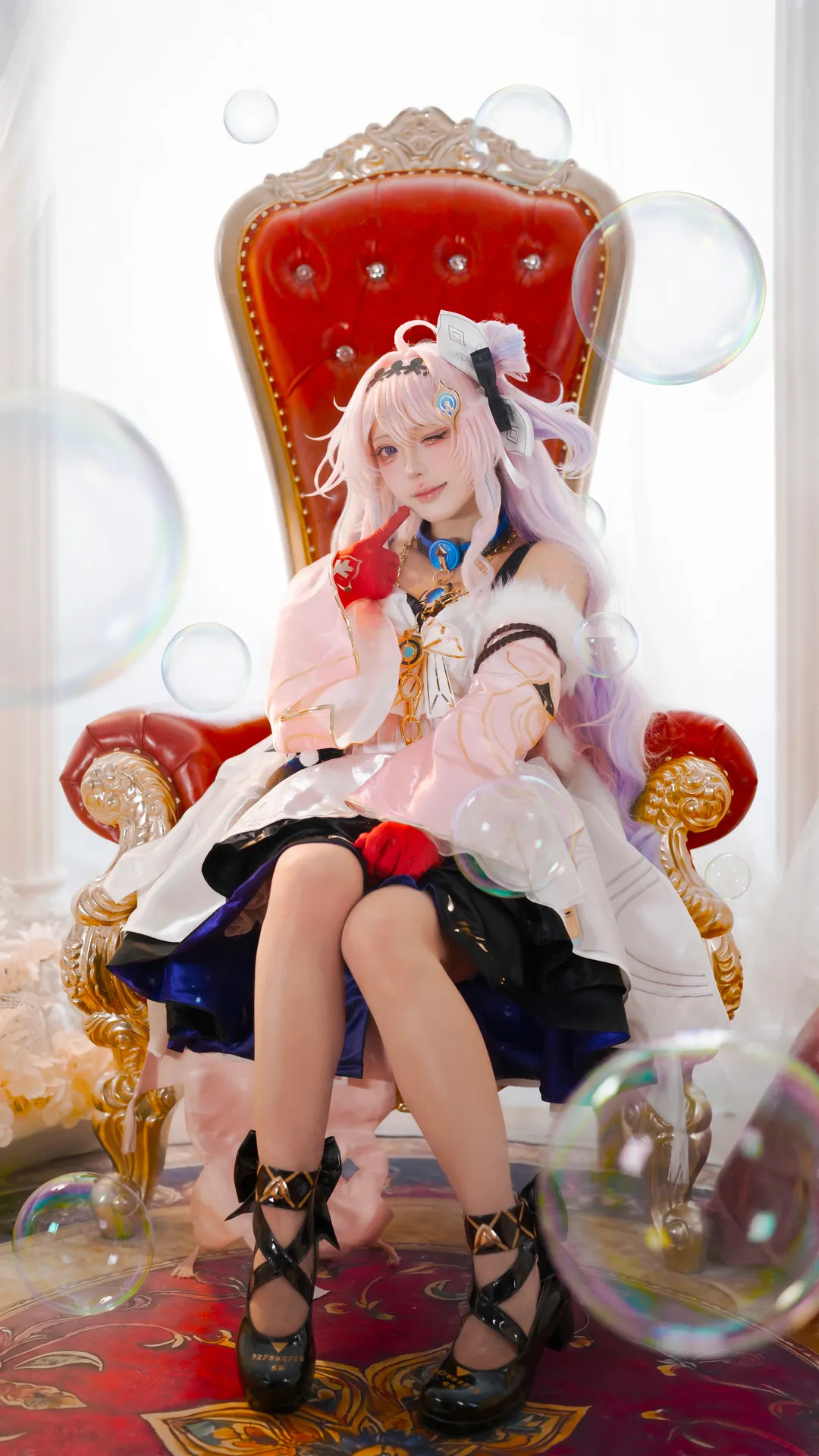 鸣潮, 达妮娅cos, 广州鸣潮only, 棚拍写真, cosplay人像 - 第1张