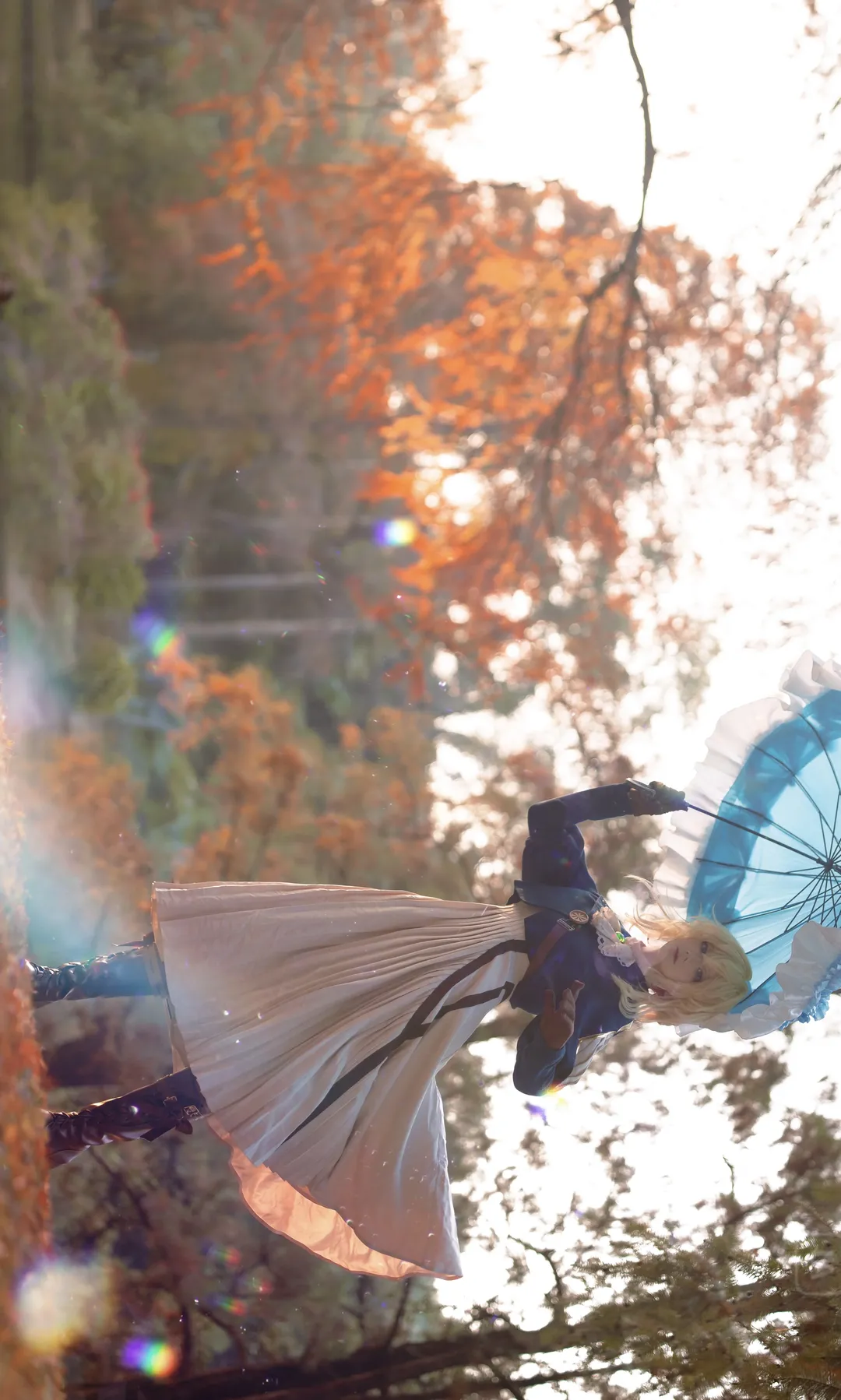 Atmospheric photography, Violet Evergarden cosplay, Violet Evergarden, Backlit portrait, Outdoor cosplay - Image 3