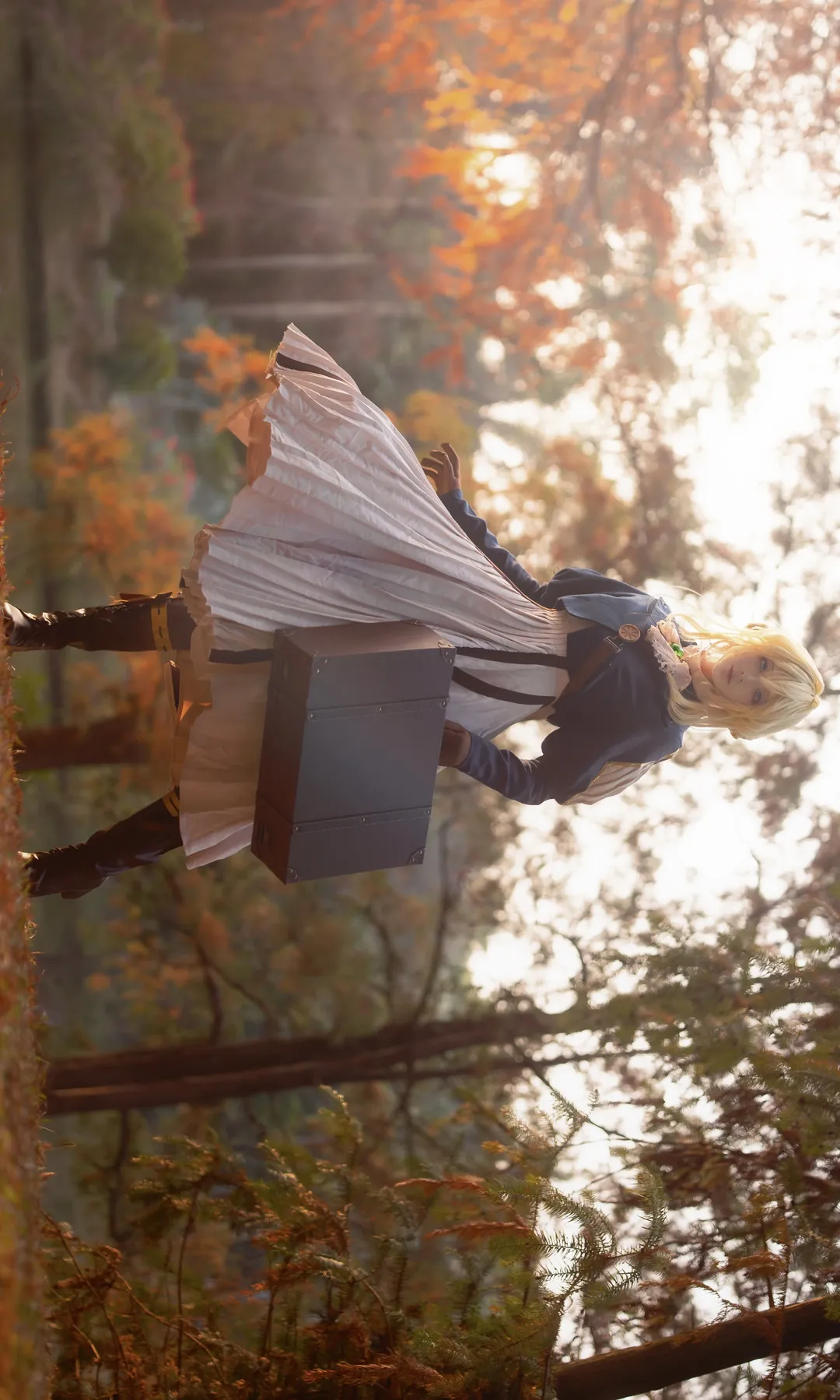 Atmospheric photography, Violet Evergarden cosplay, Violet Evergarden, Backlit portrait, Outdoor cosplay - Image 4