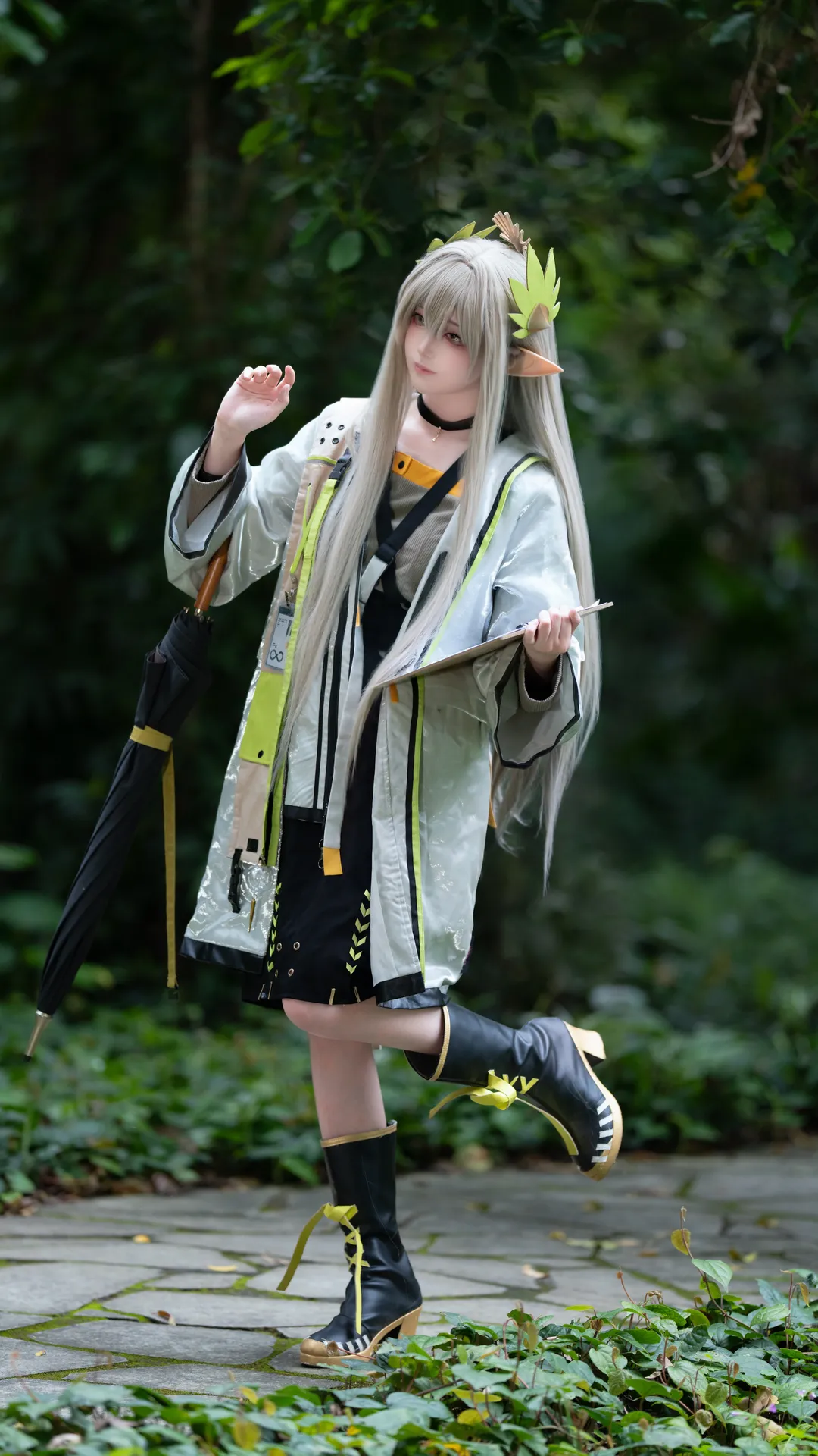 cosplay, 二次元摄影, 明日方舟, 缪尔赛斯cos, 林间外拍