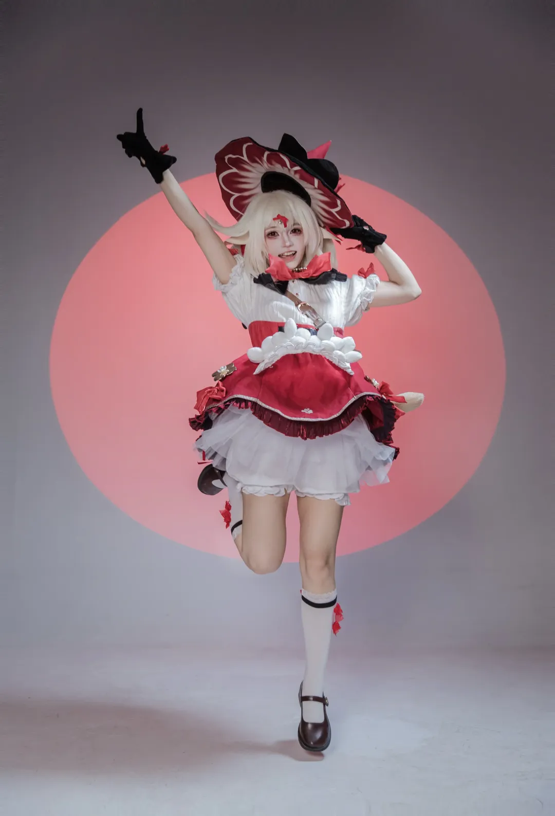 原神, 可莉cos, 二次元cosplay, 萌系穿搭, 可莉
