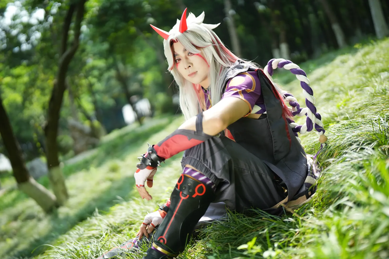 原神, 戶外cosplay, cosplay分享, 漫展自由行, 荒瀧一斗cos