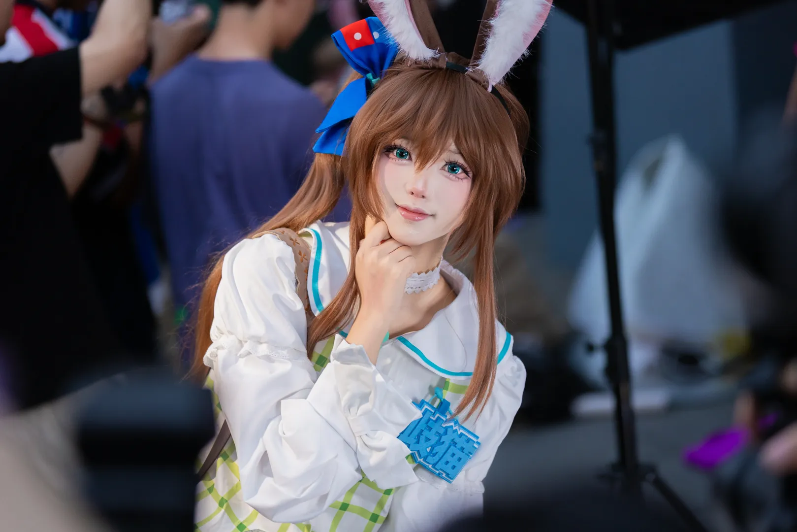イベント写真, アークナイツ, アーミヤ コスプレ, ツインテール, 二次元コスプレイヤー