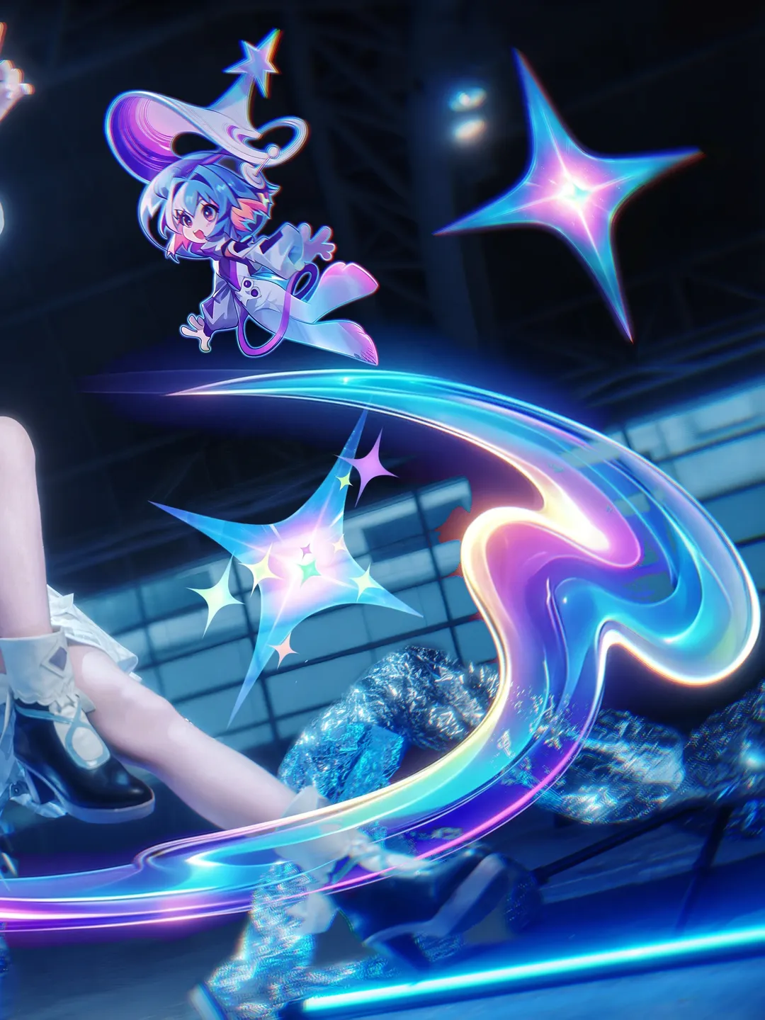 王者荣耀, 二次元cosplay, 小乔cos, 魔法少女cos, 时之魔女cos - 第2张