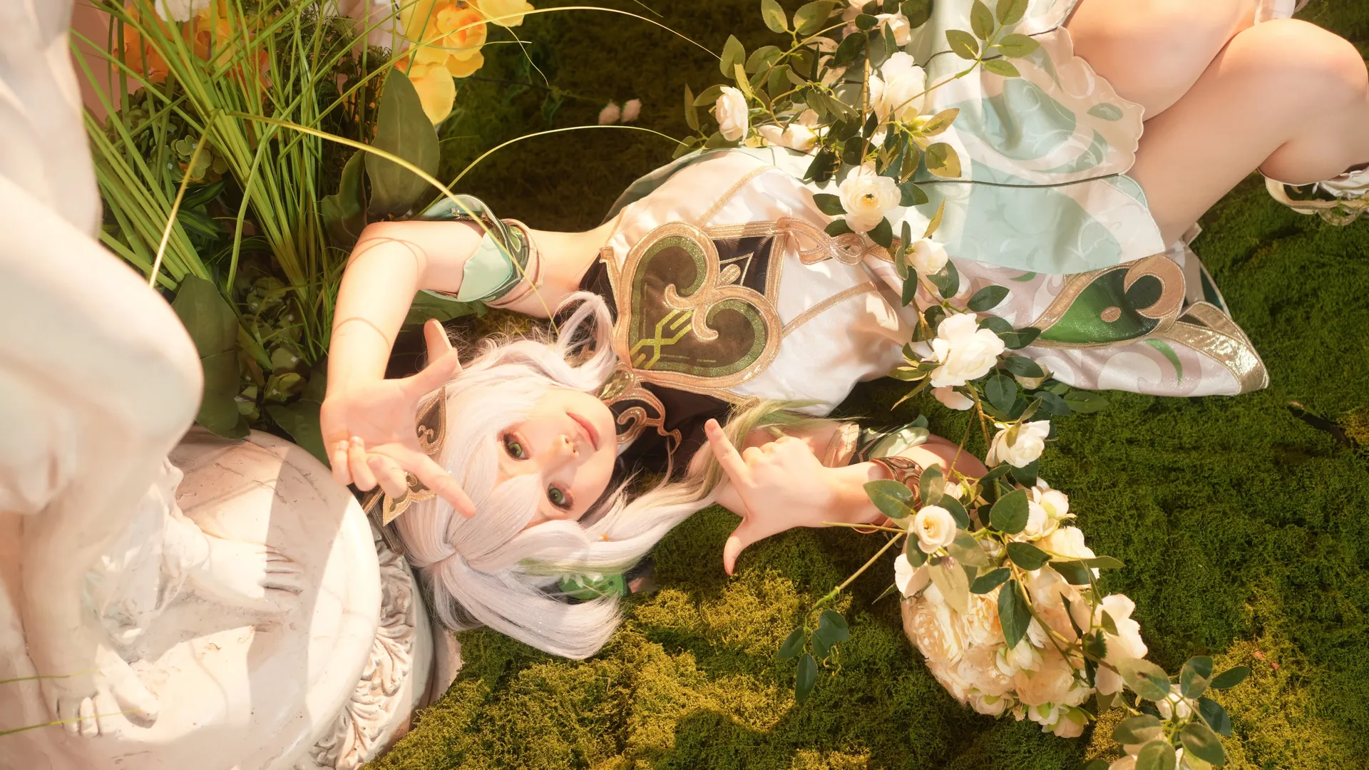 原神, 纳西妲cos, 精灵耳, 草神cos, cosplay摄影 - 第4张