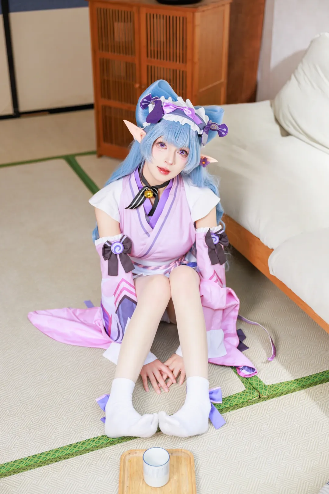 原神, cosplay摄影, 和风穿搭, 二次元日常, 梦见月瑞希cos - 第1张