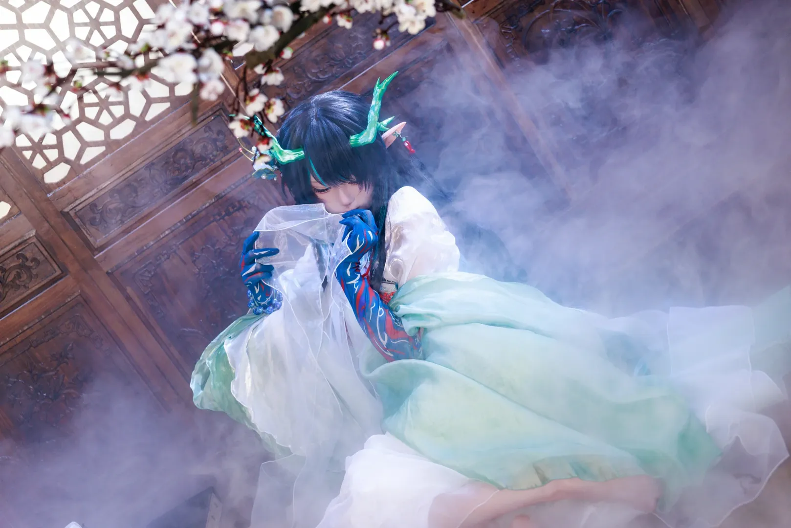 古风cosplay, 明日方舟, 国风摄影, 夕cos, 青玉砚cos - 第2张