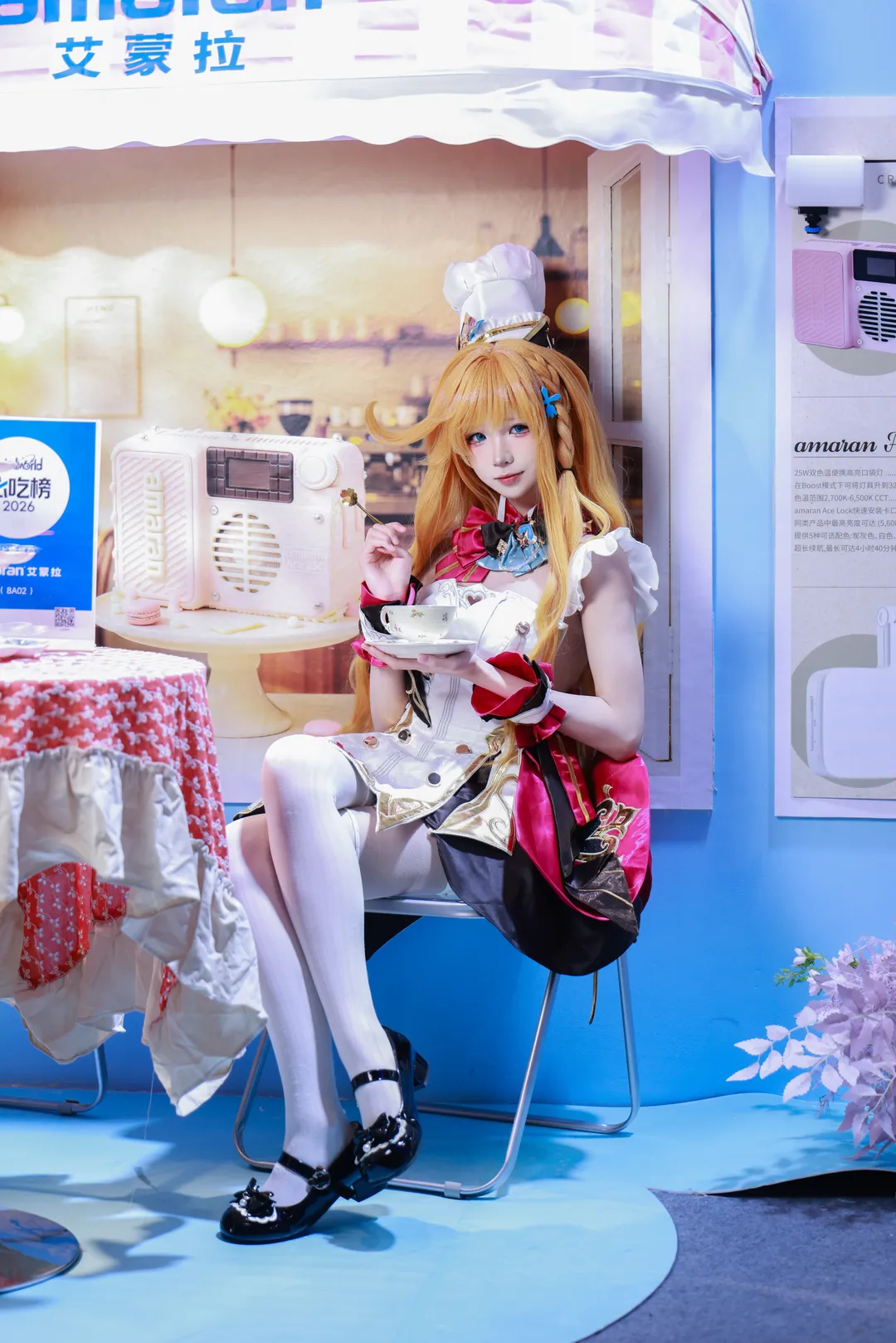 原神, 爱可菲cos, cosplay摄影, BW2026, 艾蒙拉展台