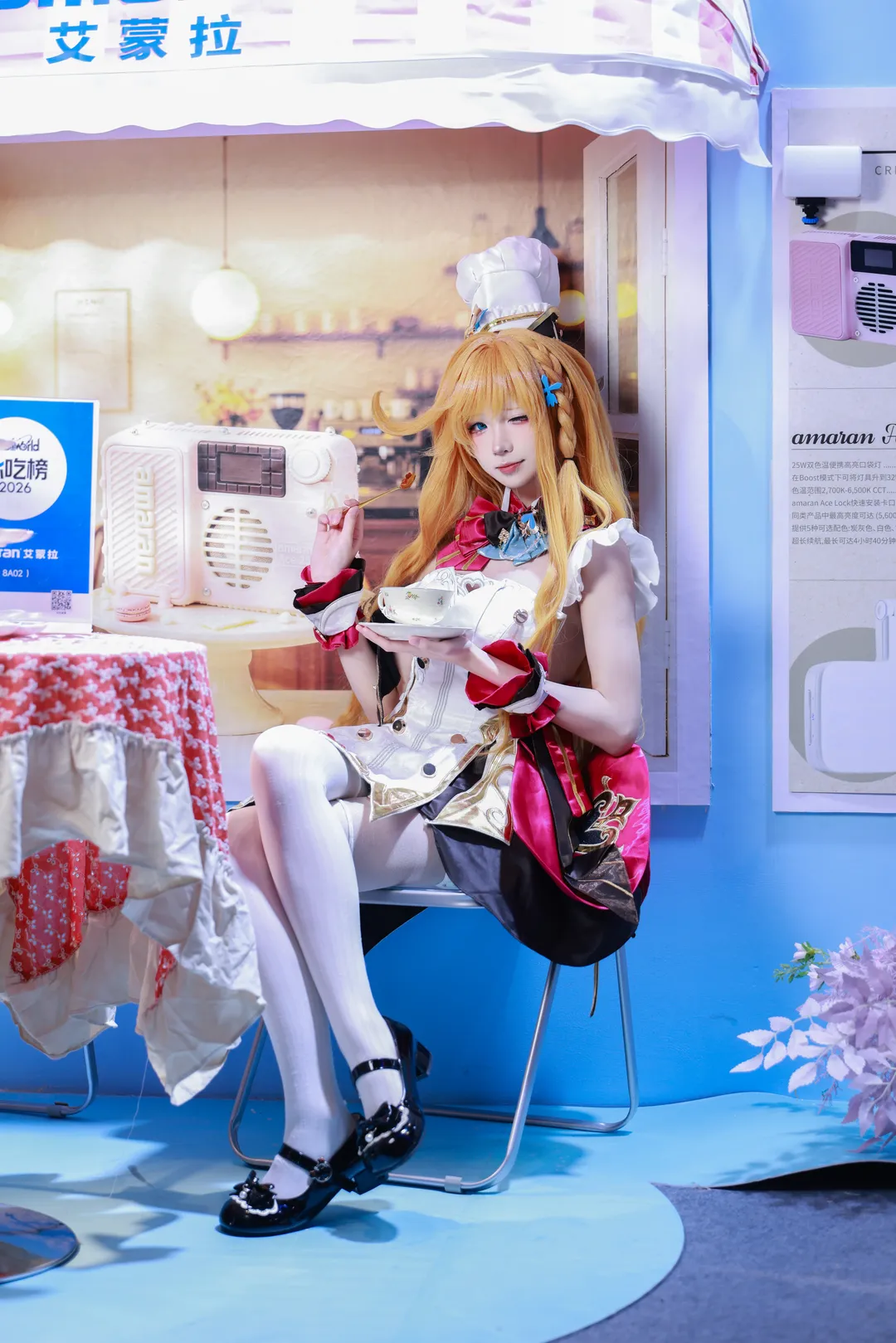 原神, 爱可菲cos, cosplay摄影, BW2026, 艾蒙拉展台 - 第2张