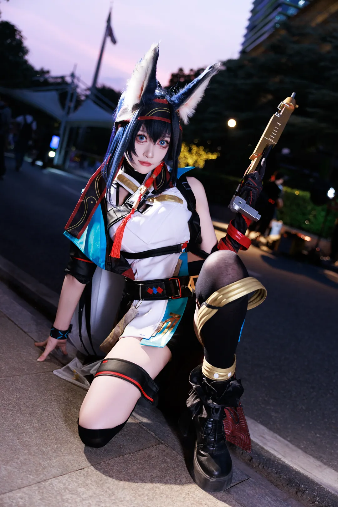 角色扮演, 户外摄影, 明日方舟, 兽耳cosplay, 煌cos