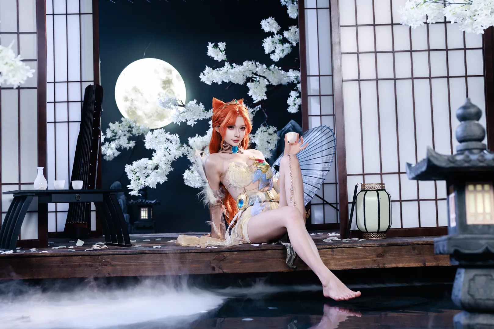 玉玲珑cos, 永劫无间, 古风cos, cosplay摄影, 赤阳天狐