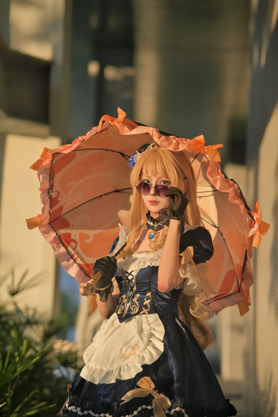 原神, 漫展摄影, cosplay场照, 娜维娅cos, 外景人像 - 第2张