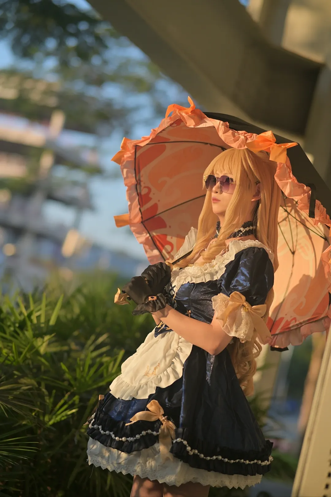 原神, 漫展摄影, cosplay场照, 娜维娅cos, 外景人像 - 第3张
