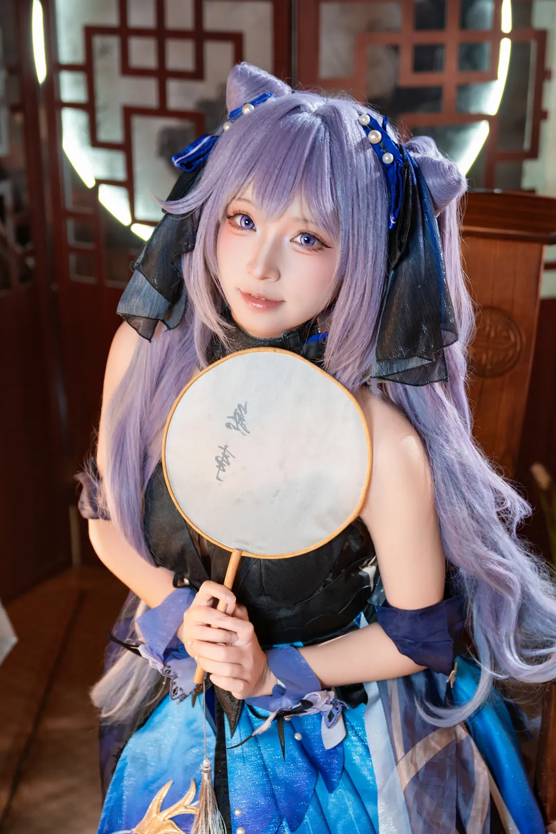 原神, 古风cosplay, 刻晴cos, 璃月角色, cosplay摄影