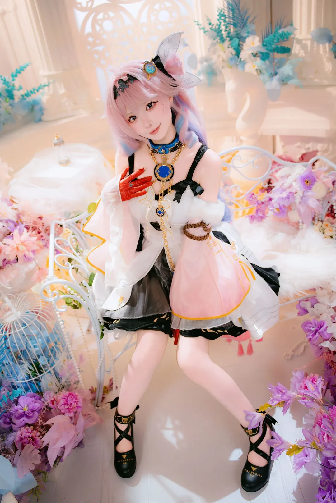 Wuthering Waves, Denia Cosplay, Dreamy backdrop, Coser daily life, High-key portrait photography - Image 3