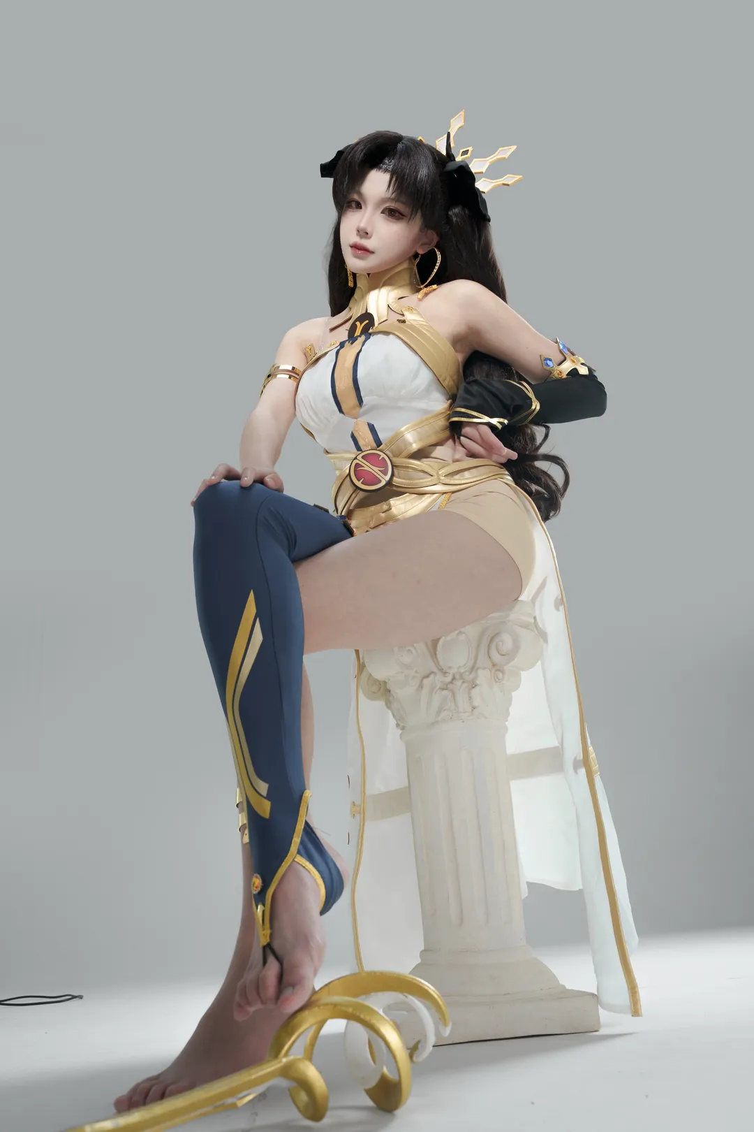 Fate/Grand Order, 伊什塔尔cos, cosplay摄影, 二次元妆容, 白棚正片 - 第1张