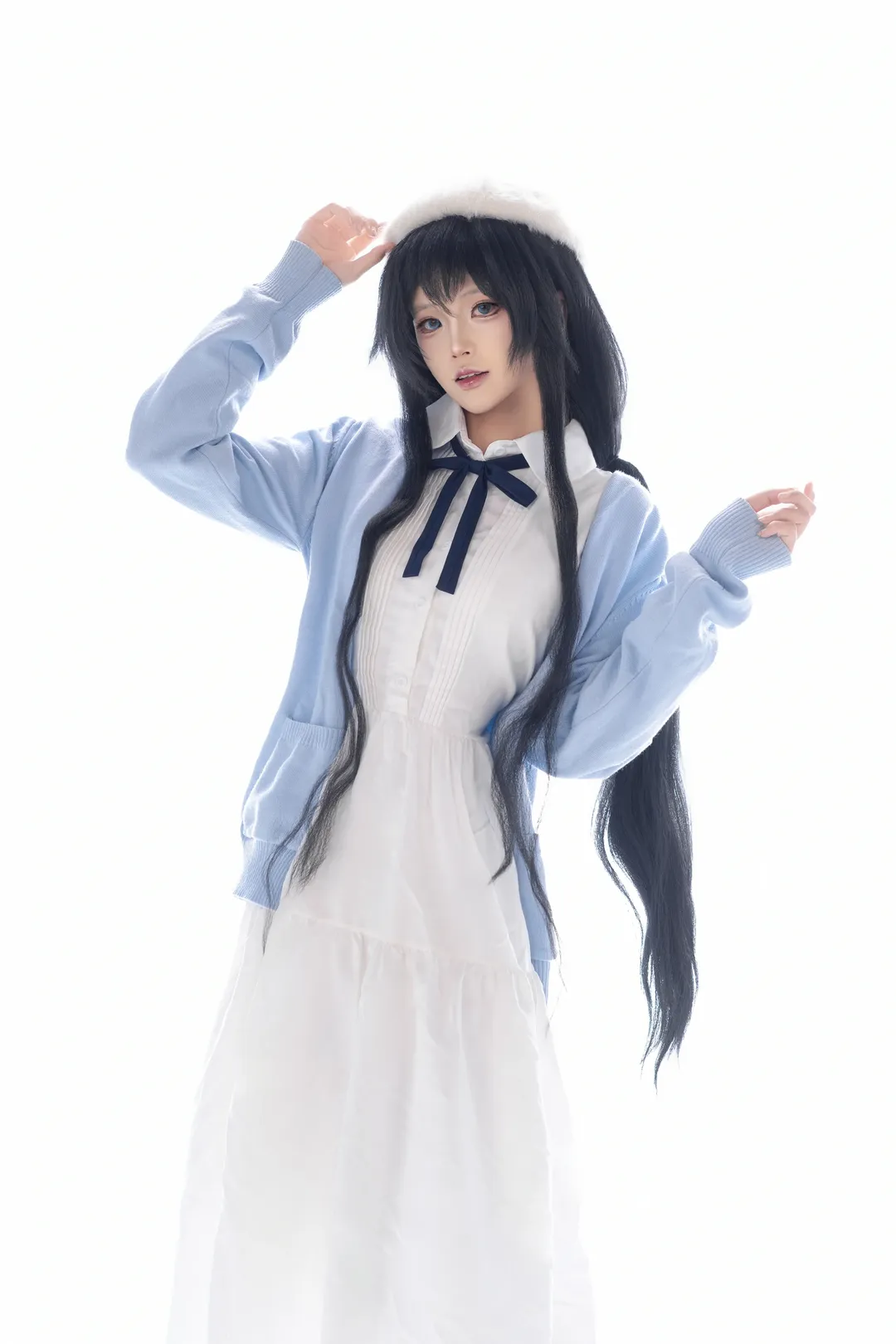cosplay分享, 二次元穿搭, 白棚摄影, 雪之下雪乃cos, 我的青春恋爱物语果然有问题