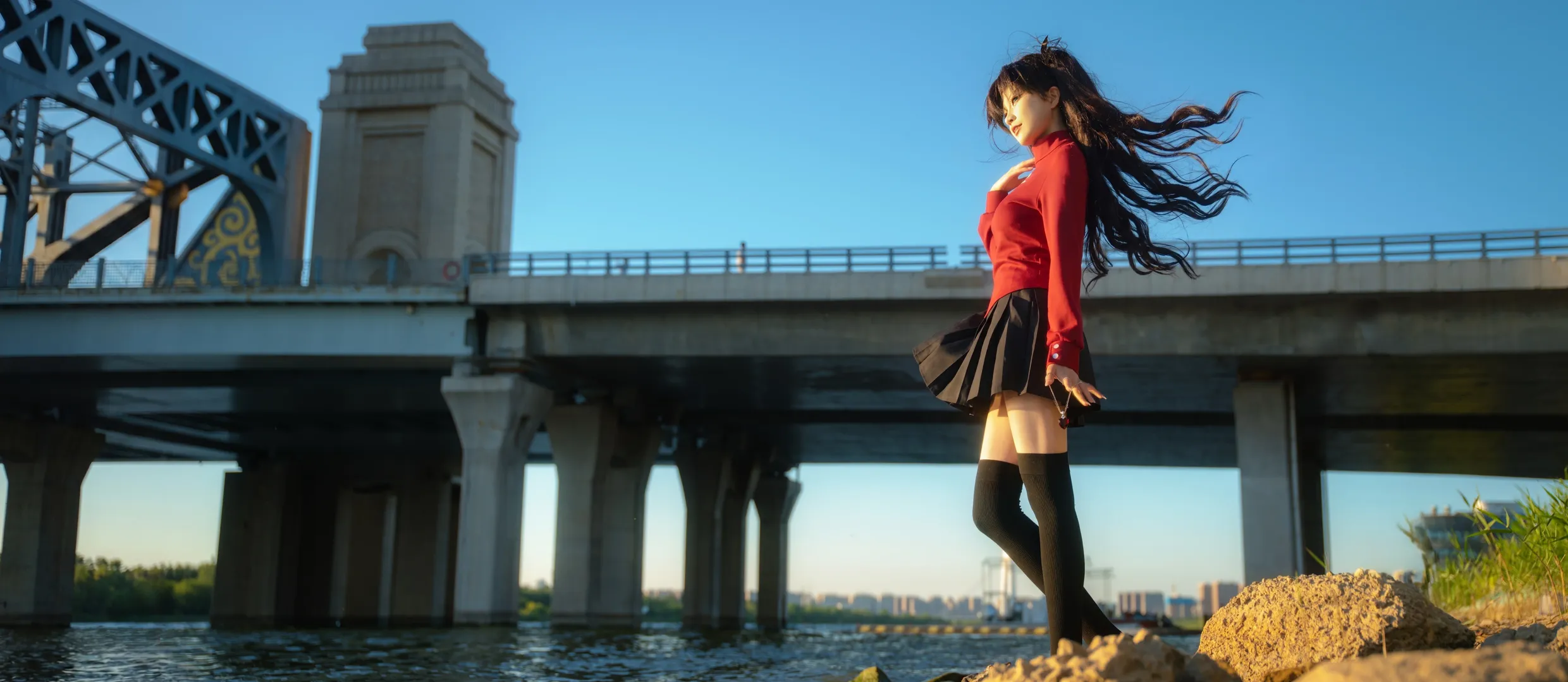 二次元, cosplay, 远坂凛cos, Fate/stay night, 型月 - 第2张