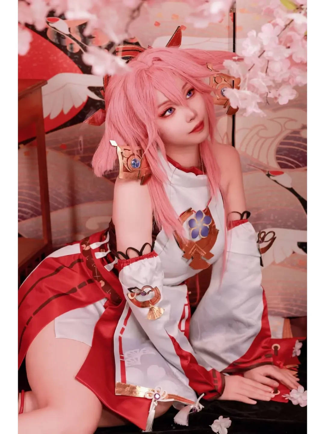 原神, コスプレ, コスプレ写真, 和風撮影, 八重神子 コスプレ - 9枚目