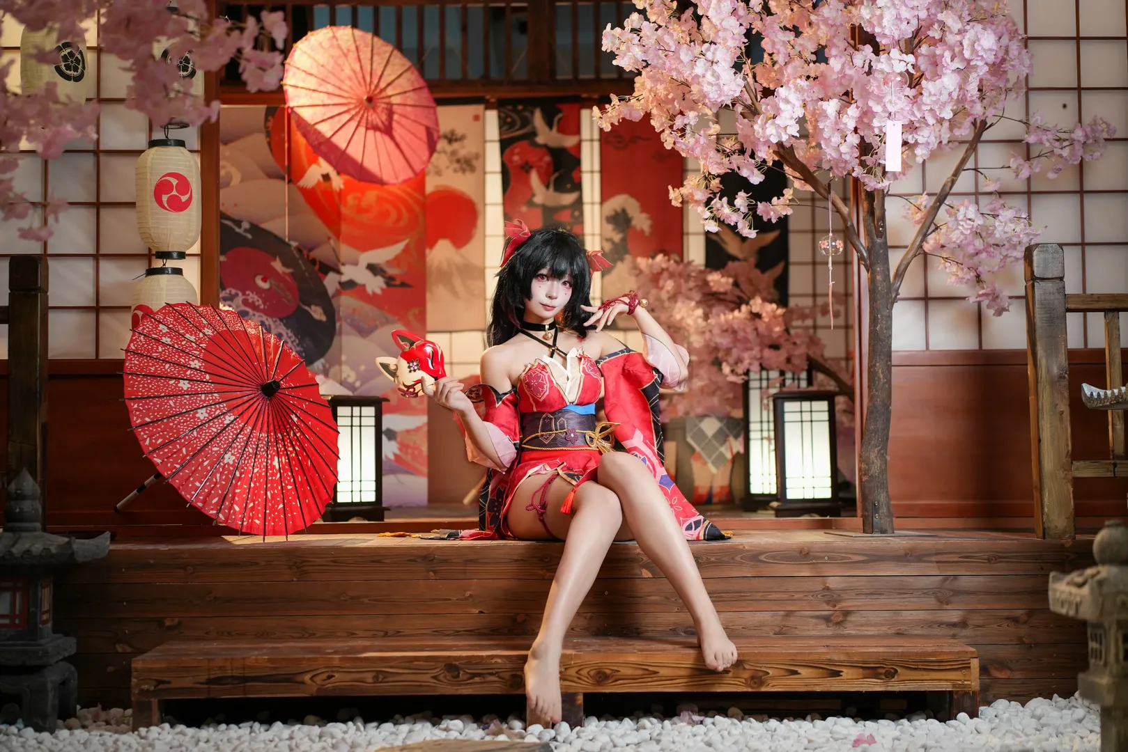 崩坏星穹铁道, 和风摄影, 二次元cosplay, 花火cos, cosplay正片 - 第2张