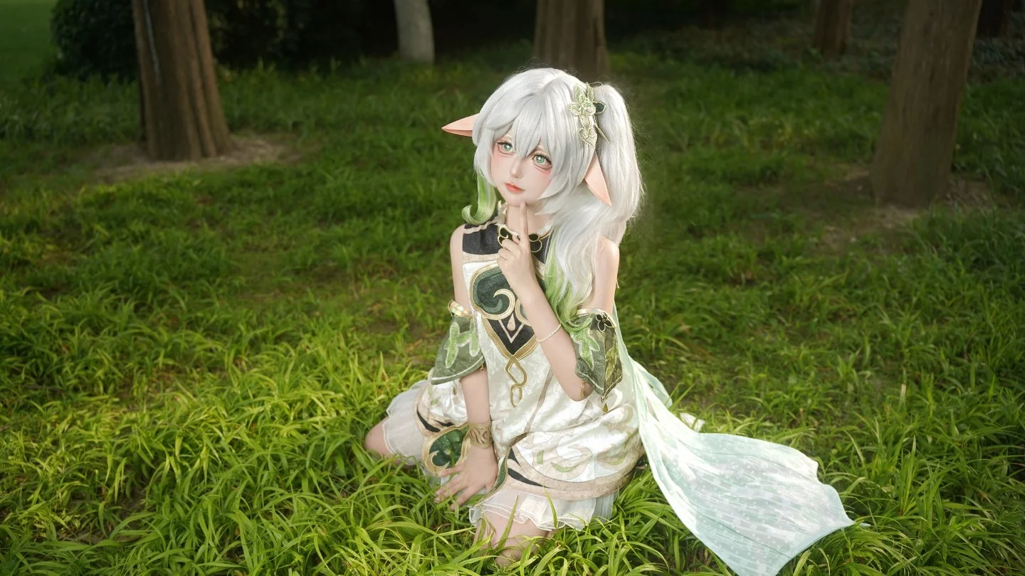 原神, 纳西妲cos, 二次元cosplay, 亮调摄影, 合肥互勉 - 第2张