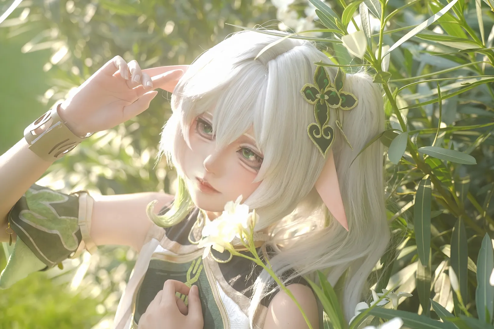 原神, 纳西妲cos, 二次元cosplay, 亮调摄影, 合肥互勉 - 第3张
