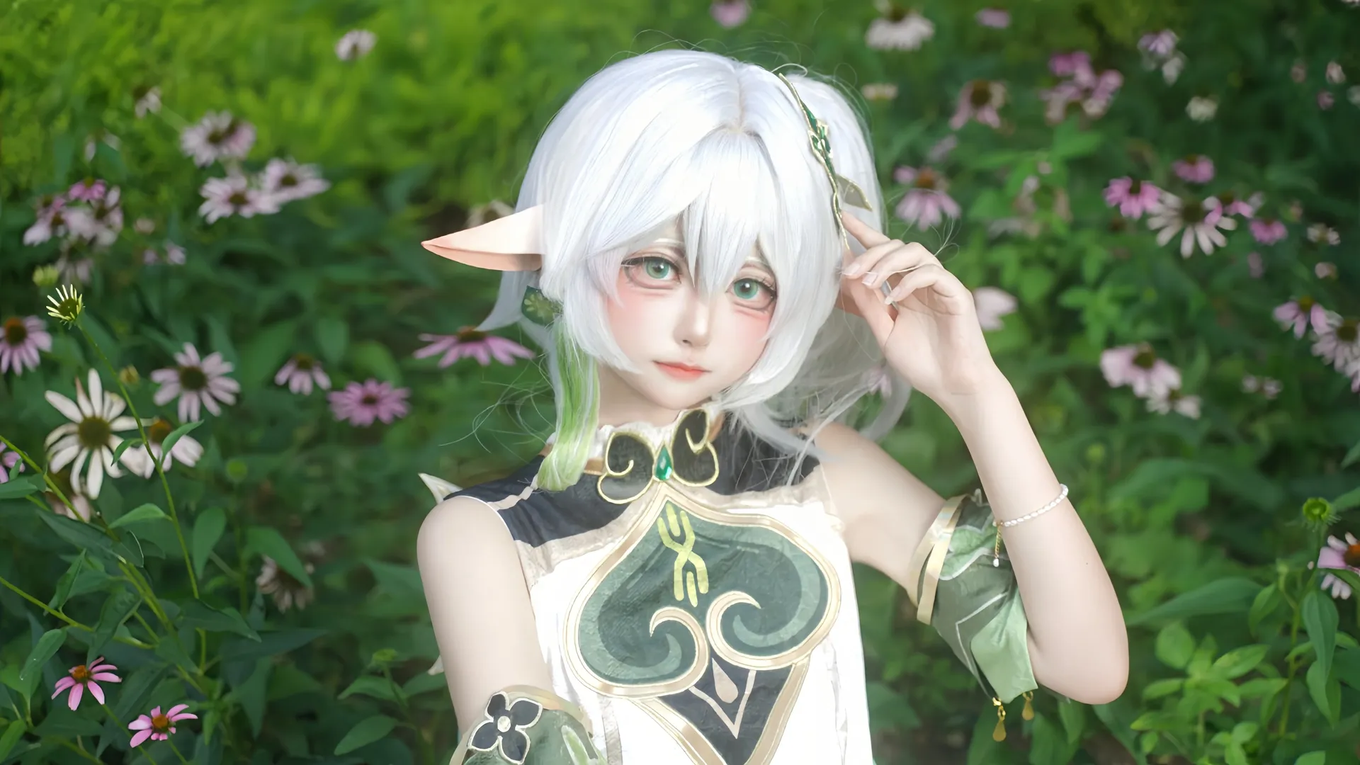 原神, 纳西妲cos, 二次元cosplay, 亮调摄影, 合肥互勉 - 第4张