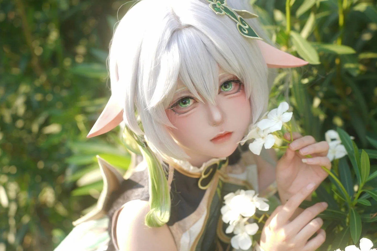 原神, 纳西妲cos, 二次元cosplay, 亮调摄影, 合肥互勉 - 第6张