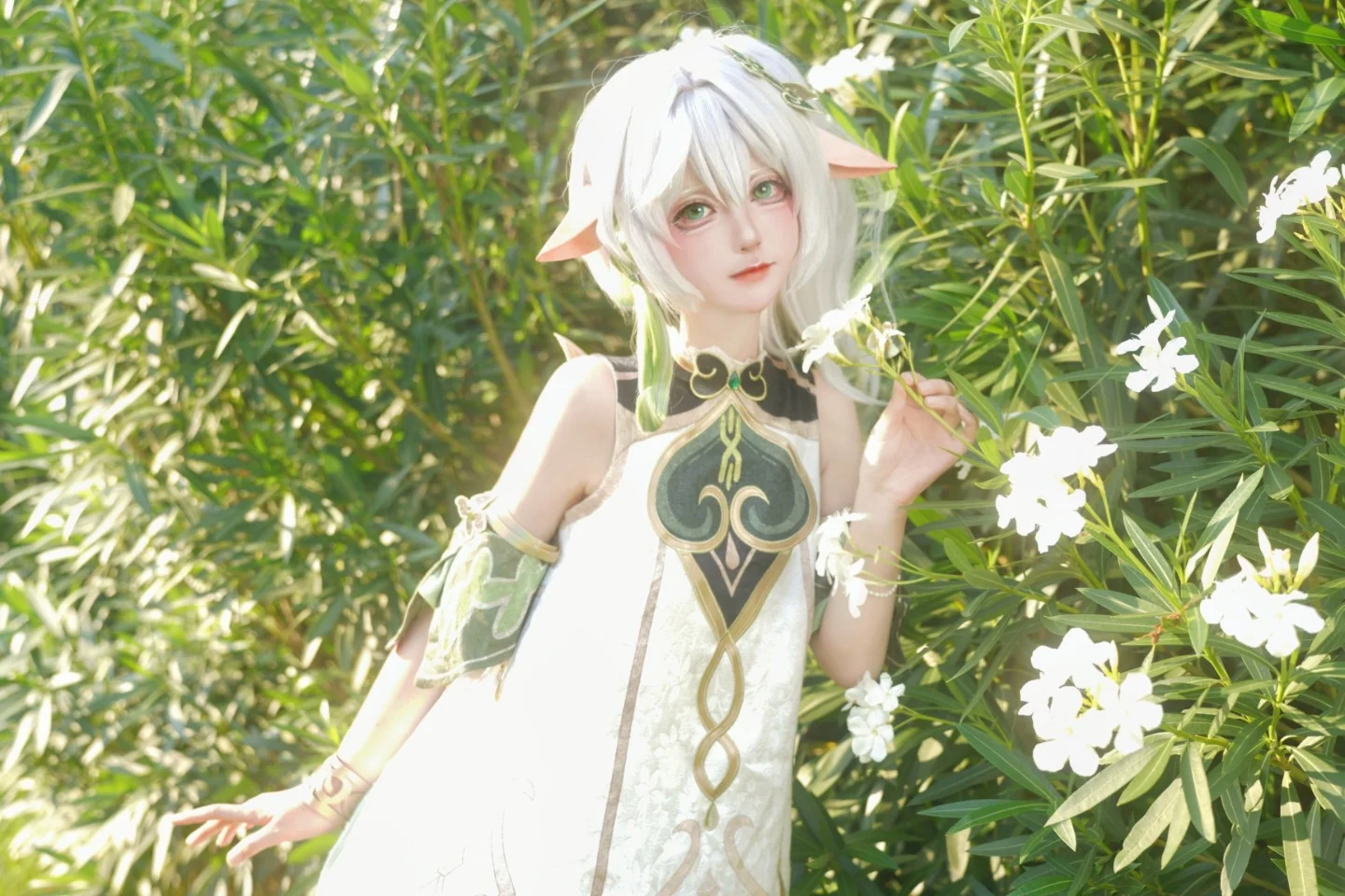 原神, 纳西妲cos, 二次元cosplay, 亮调摄影, 合肥互勉 - 第7张