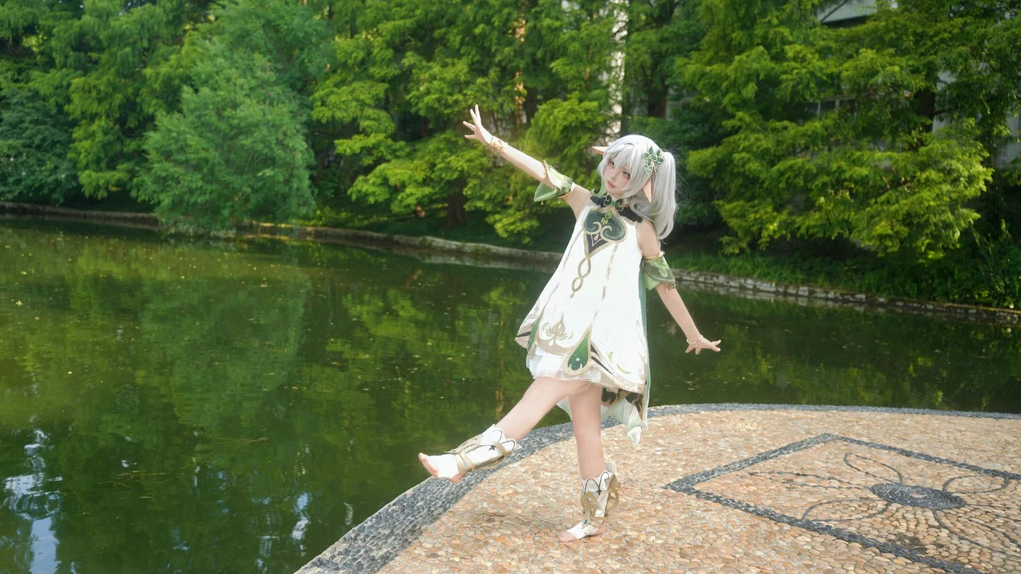 原神, 纳西妲cos, 二次元cosplay, 亮调摄影, 合肥互勉 - 第9张