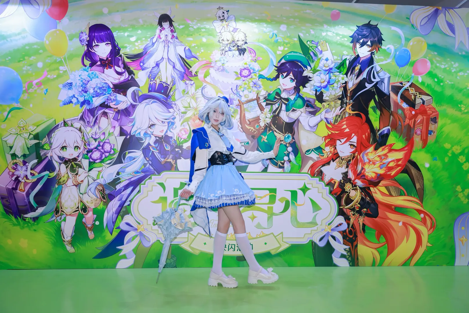 二次元, 原神, 芙宁娜cos, 线下活动, cosplay摄影 - 第2张