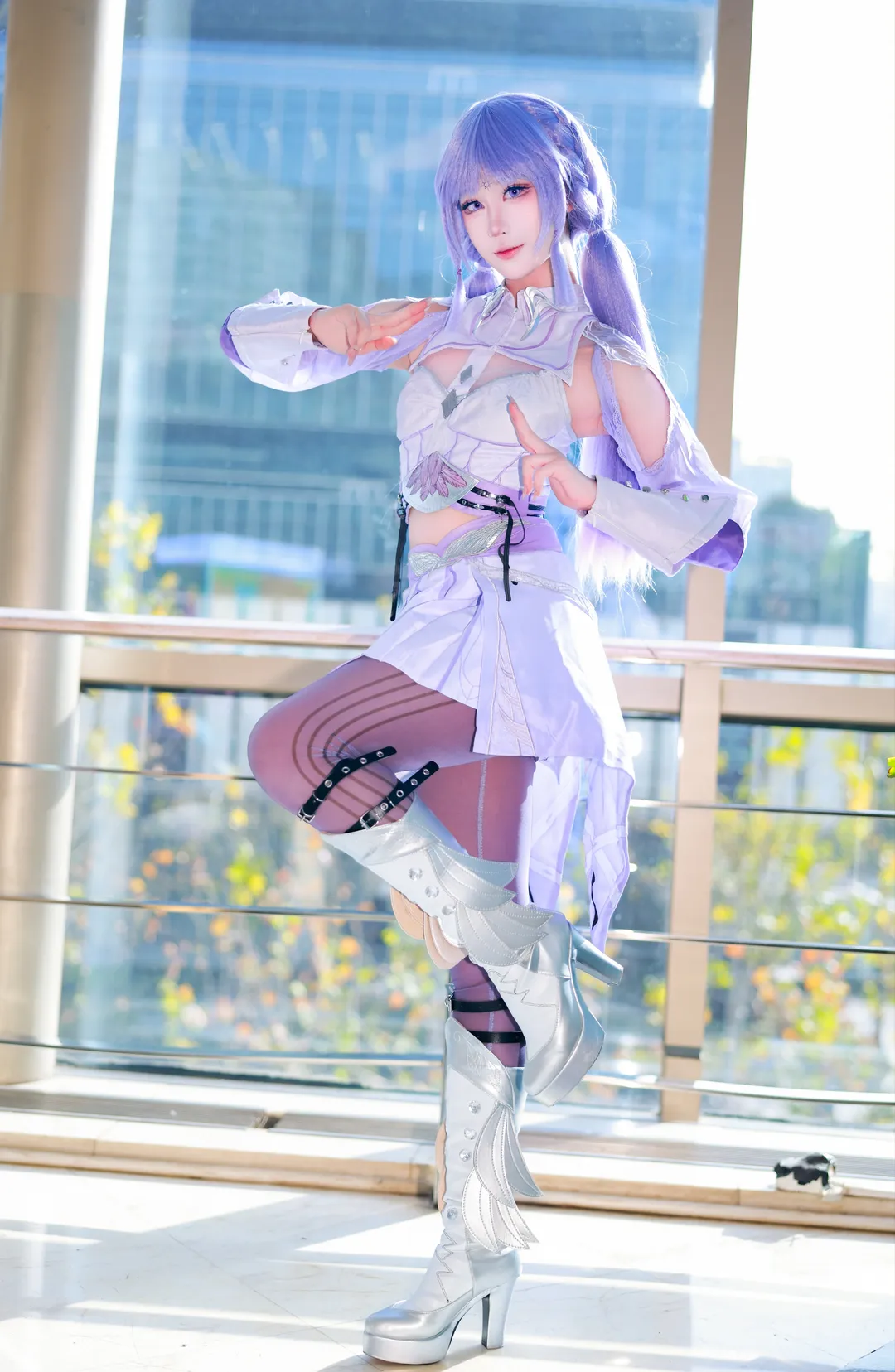 二次元摄影, 斗罗大陆, cosplay穿搭, 紫发cos, 香香cos