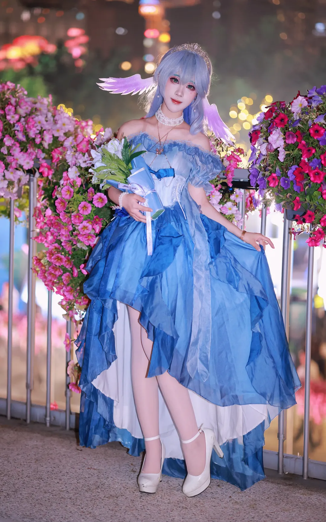 二次元, cosplay, 崩坏星穹铁道, 知更鸟cos, 夜景写真