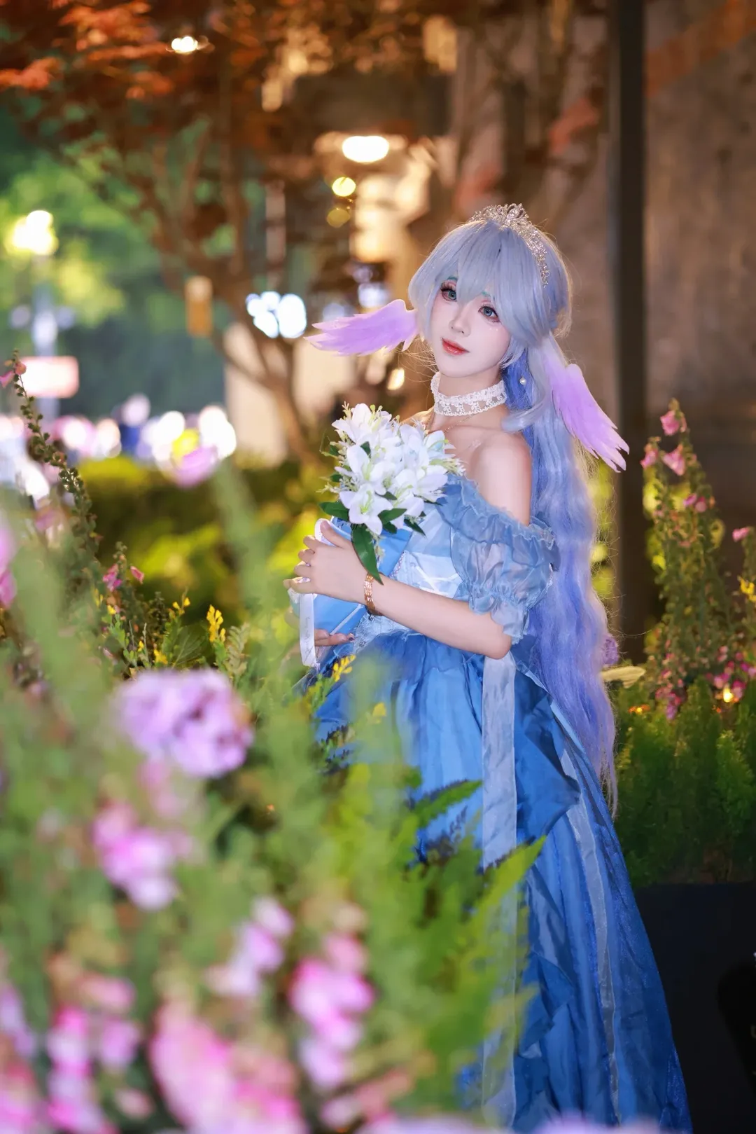 二次元, cosplay, 崩壞星穹鐵道, 知更鳥cos, 夜景寫真 - 第3張
