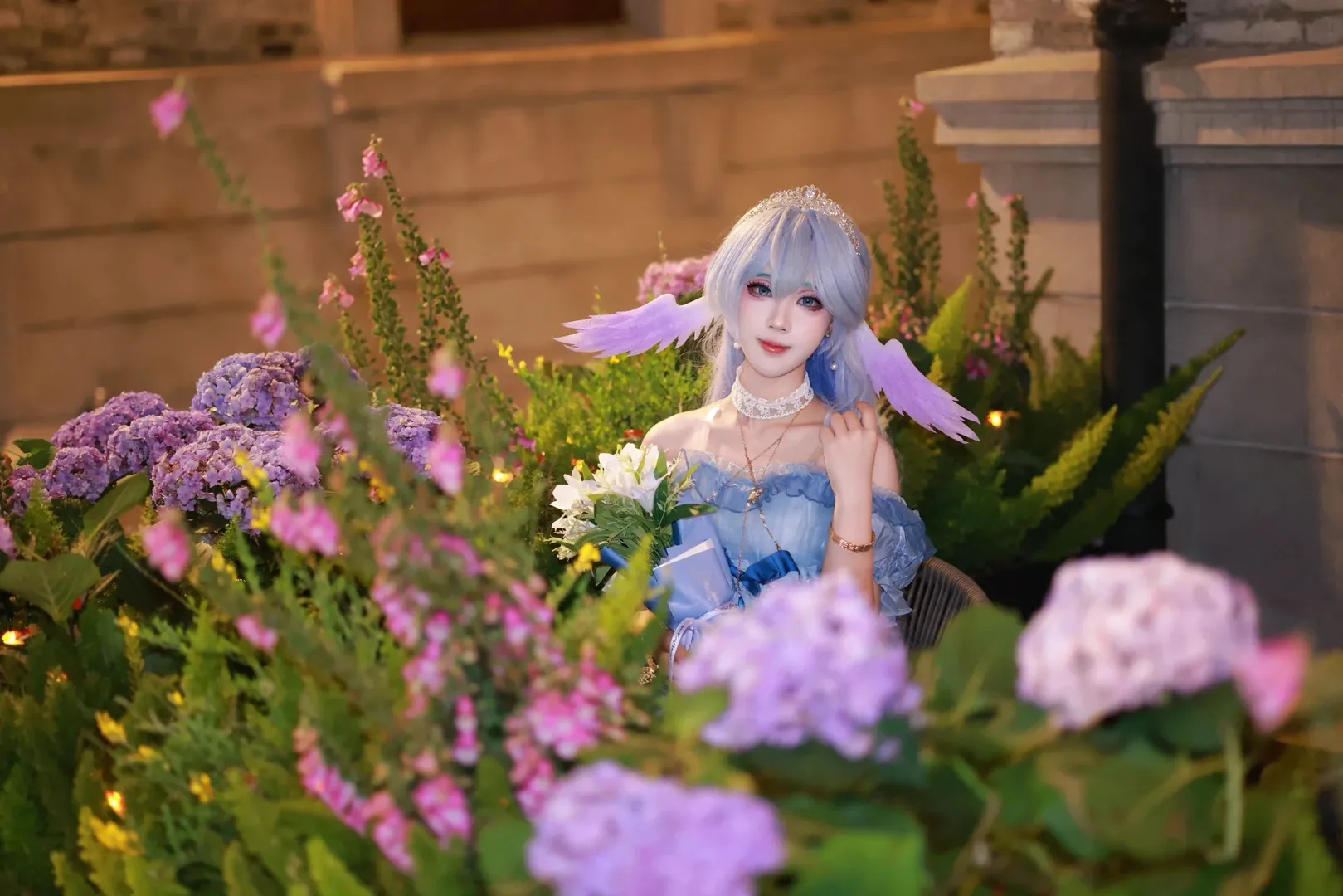 二次元, cosplay, 崩壞星穹鐵道, 知更鳥cos, 夜景寫真 - 第5張
